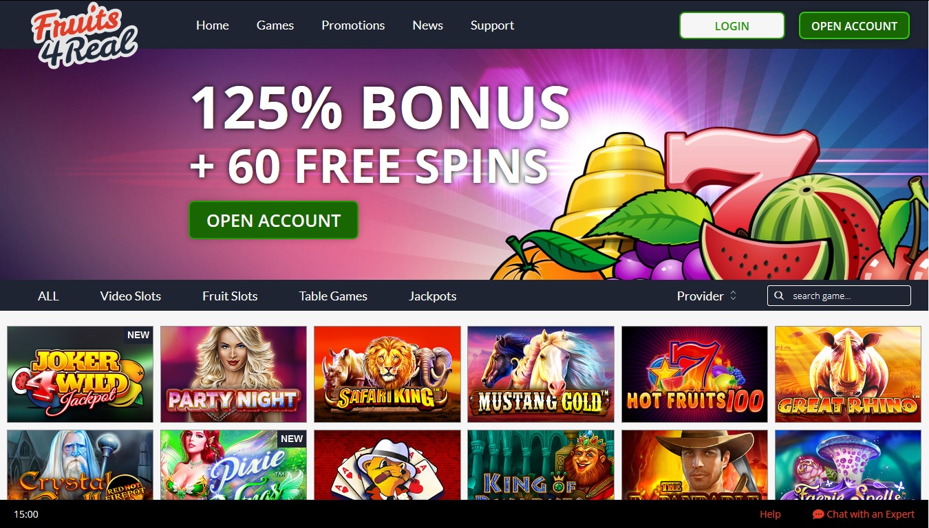 Online roulette spelen bij Fruits4real casino